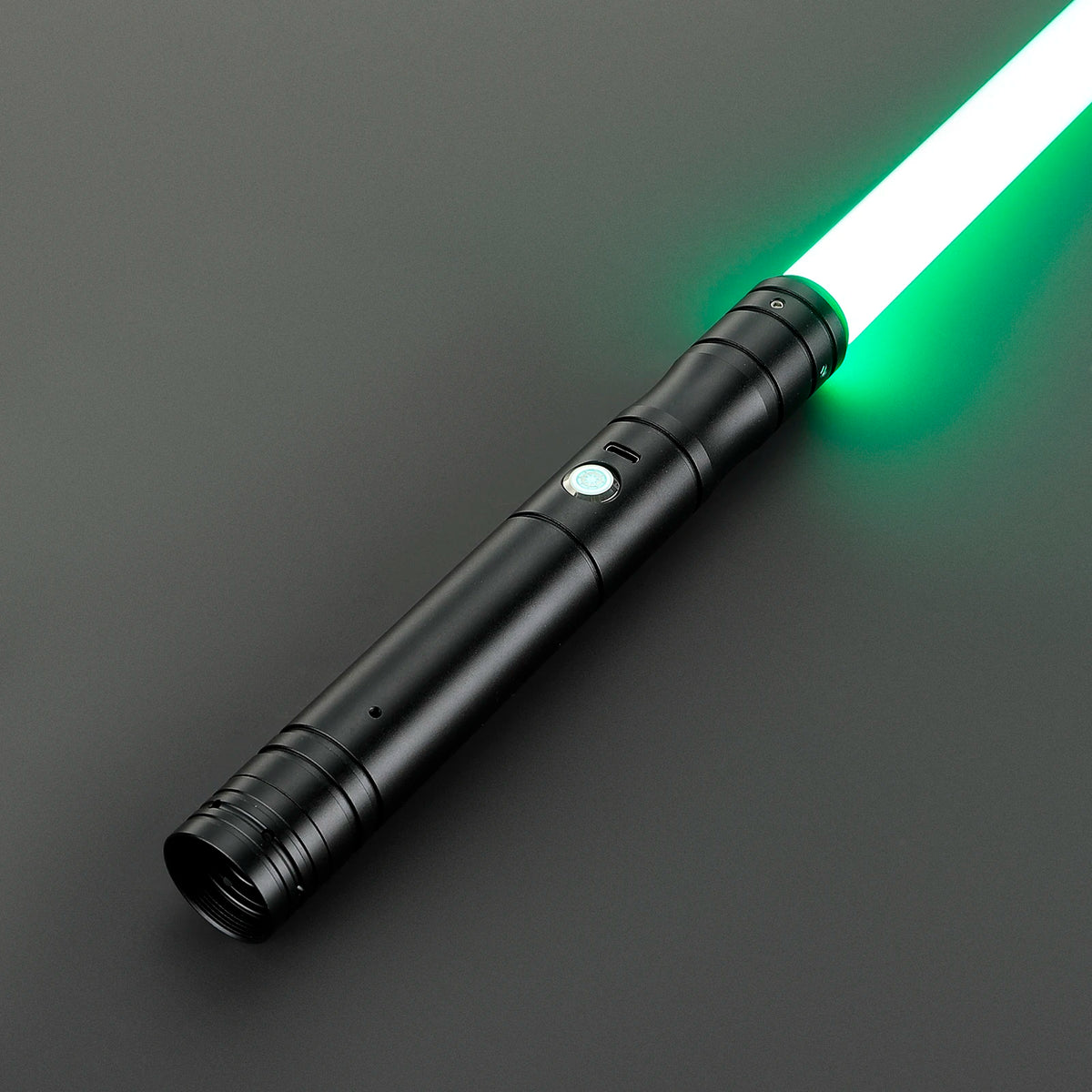 JS Metal Hilt Lightsaber, Splicable Somatosensory Duel Glowing Toy, Full Length 90cm, Holiday Gift