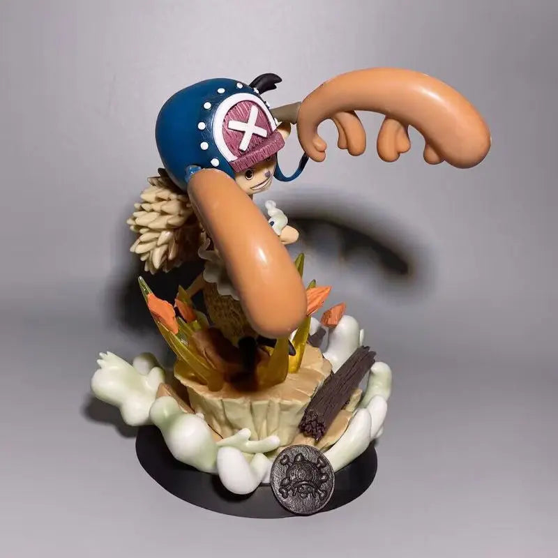 One Piece Chopper Figure Limited Edition Statue Children's Gifts Desktop Ornaments Peripheral Trendy Play Decoration Bandai Doll