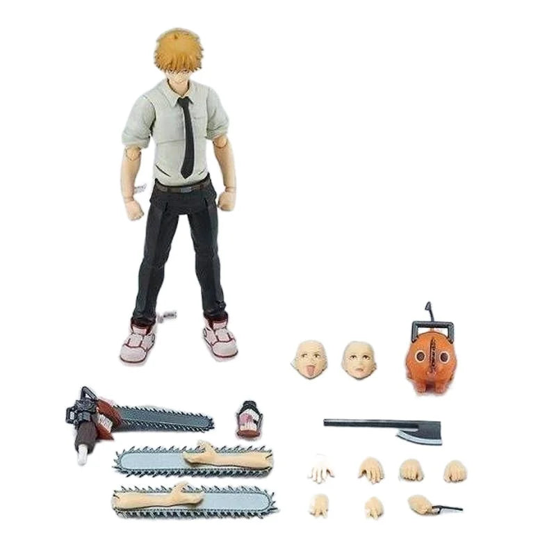 New 586 Chainsaw Man Denji Articulated Action Figure Collectible Pvc Model For Anime Fans Collection Display Decoration Toy