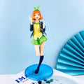 Anime The Quintessential Quintuplets Figure Miku Nakano Figuras Ichika Nino Yotsuba Itsuki School Uniform PVC Toys for Gift