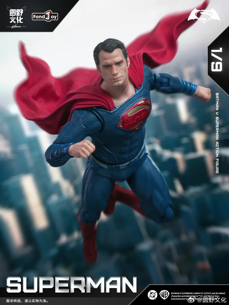 Original Fondjoy David Corenswet Superman Action Figure 1/9 New SupermanFigure PVC Joint Movable Collection Model Toys Gift