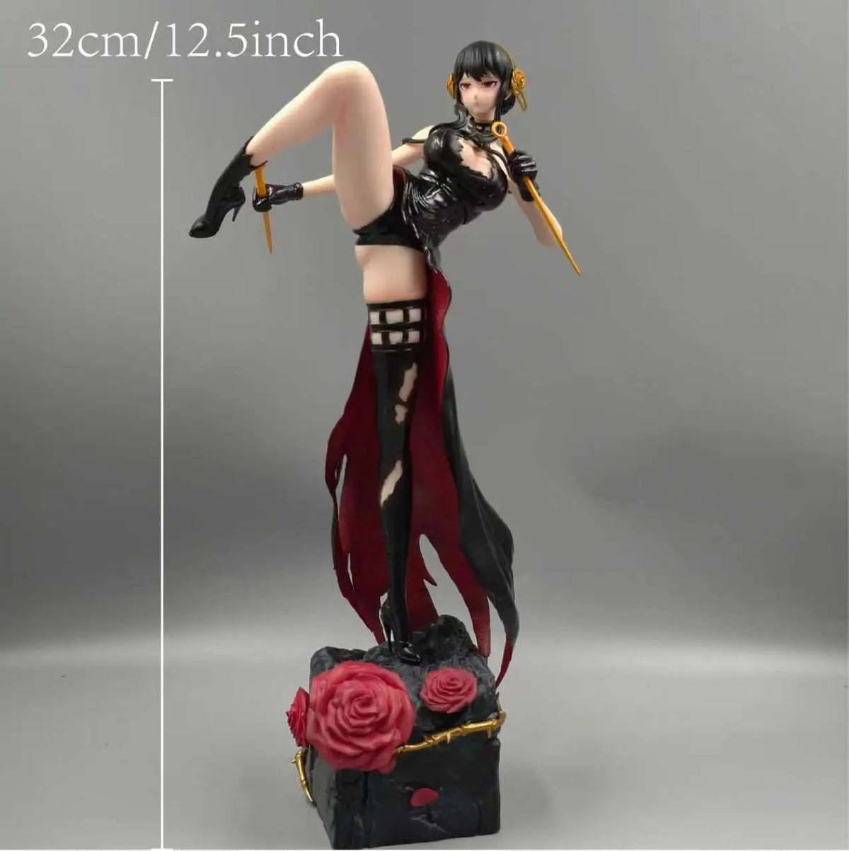 32cm 12.5 inch Anime Yor Forge Action Figures Pvc Statue Desktop Ornamen Collection Statue Model Decoration Room Desk Toys Gifts