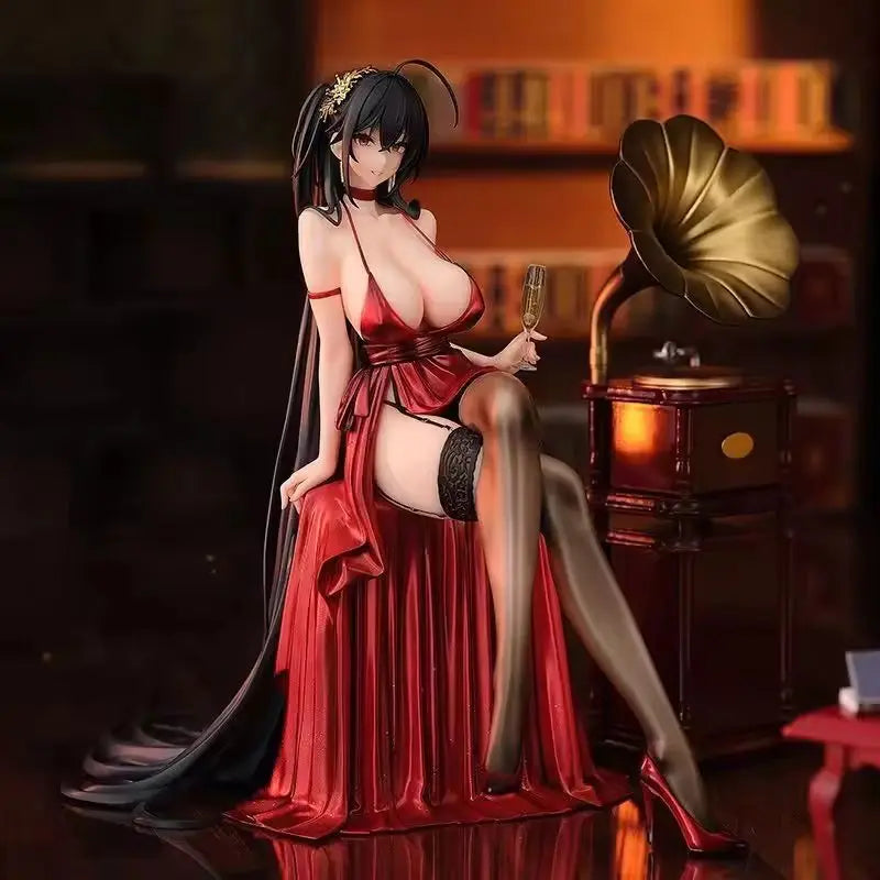 Azur Lane Gale 22cm Beautiful Girl Character Formal Dress Pvc Anime Collection Model Desktop Decoration Holiday Gift