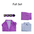 JoJo's Bizarre Adventure Kira Yoshikage Suits Coat Shirt Pants&Tie Men Anime Cos Outfit For Halloween Carnival Party Cos Costume