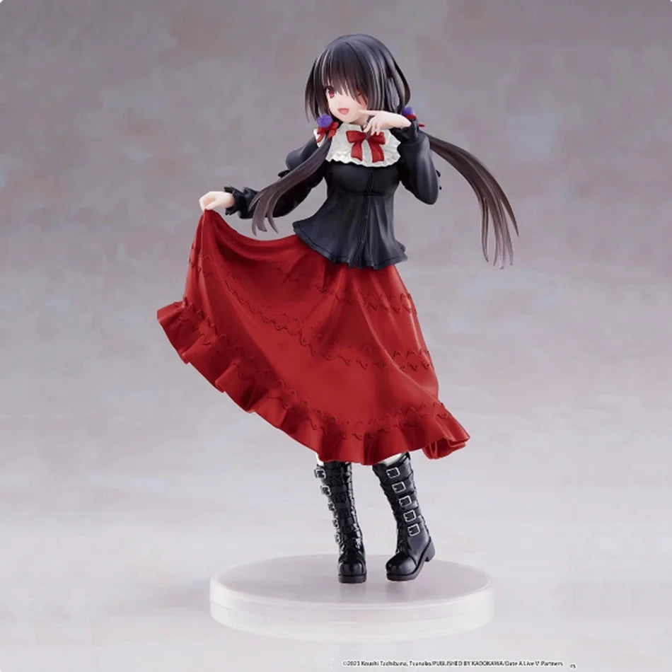 Date A Live Figure Tokisaki Kurumi Casual Wear Ver. PVC Action Figure Anime Figure Model Toys Collection Doll Gift