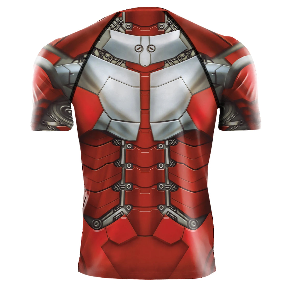 [You're My Secret] Anime Superhero Cosplay Costume Long Sleeves Armor Print Compression Shirt Workout Fitness Summer Clothing