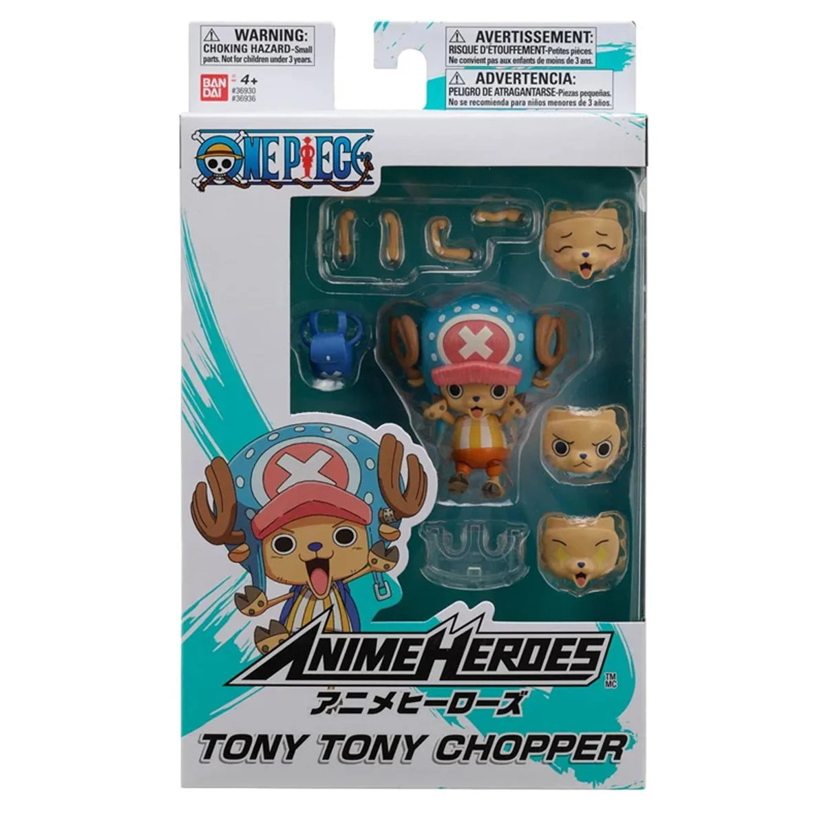 One Piece Anime Heroes Series Tony Tony Chopper Action Figure - Collector's Gift For Fans - Anime Figurines Party Decoration