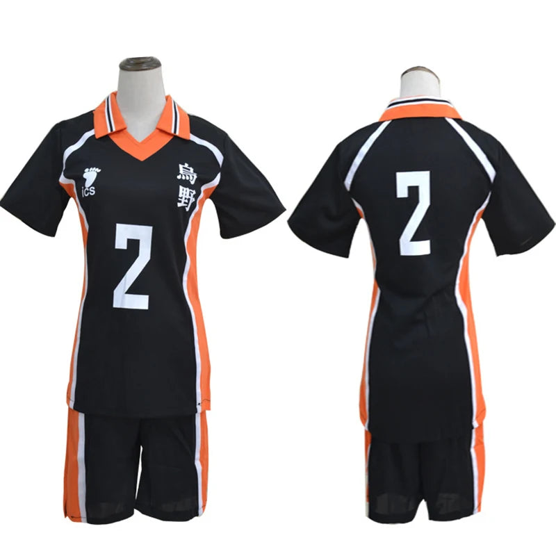 Anime Haikyuu Cosplay Sportswear Jerseys Karasuno Koukou High School Hinata Shoyo Oikawa Kageyama Tobio Volleyball Club Costume