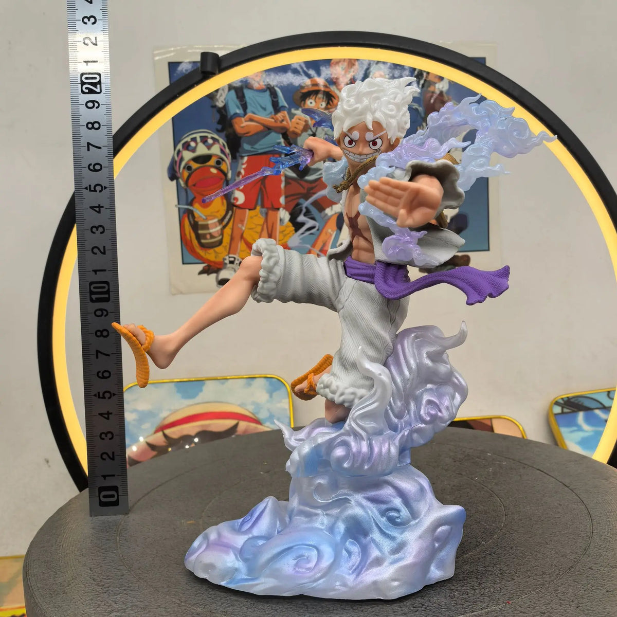 New Product In Stock Pirate Moon Running Battle Edition Jumping Light Up Handheld Model Desktop Ornament Holiday Surprise Gift