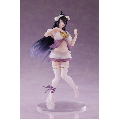 16CM Albedo Figure Anime OVERLORD Animation Maid Outfit Pajamas Style Model Toy Gift Collection Decoration Ornaments PVC