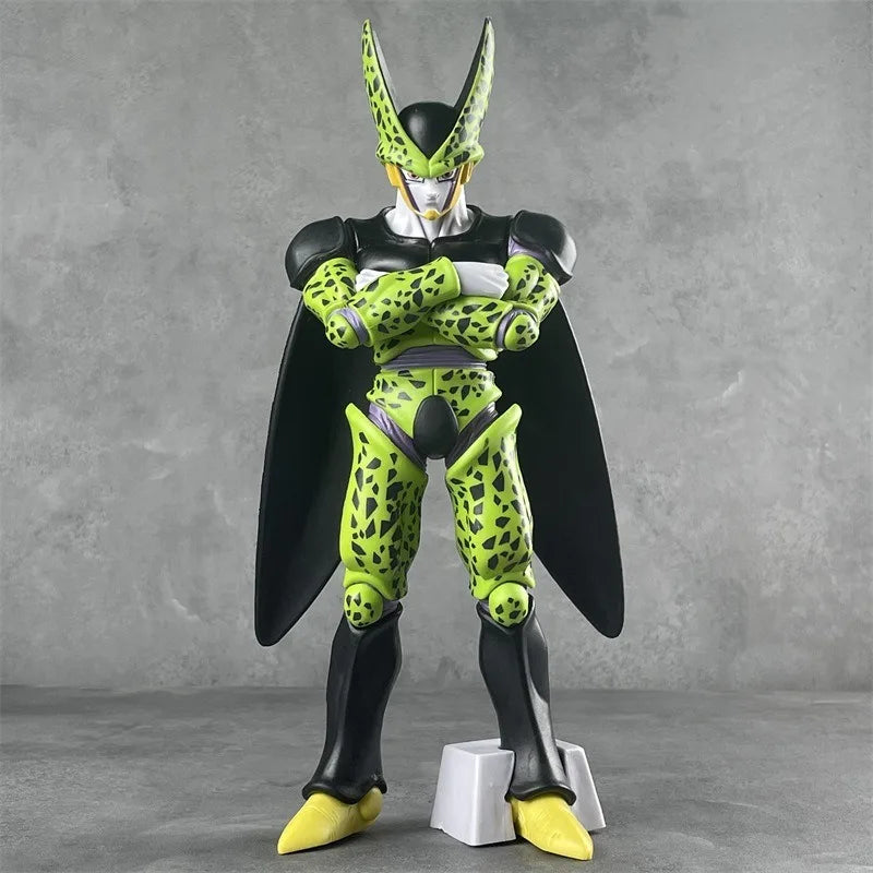 30cm Dragon Ball Anime Figure Perfect Cell Large Action Figure PVC Statue Doll Collection Model Toys For Children Christmas Gift