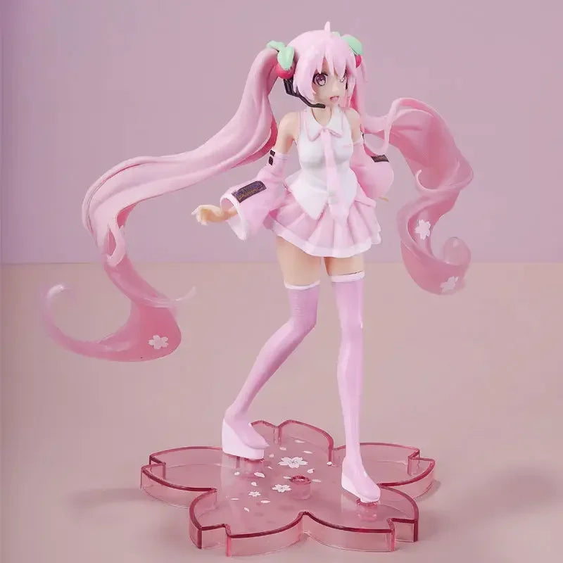 Anime figure Virtual Singer Hatsune Miku Manga Statue Figurines Pvc Action Figure 14~25cm