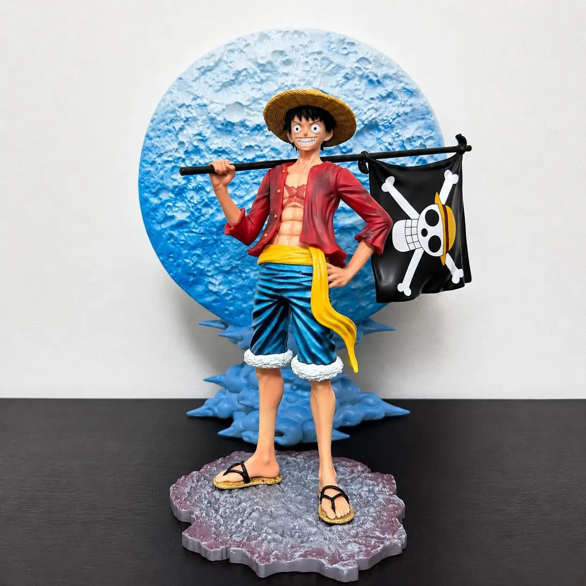 One Piece Luffy Gear 5 Action Figure Wano Arc Statue Anime Figure Collectible Model Toy