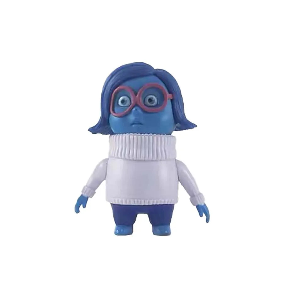 New Inside Out 2 Action Figure Toy Cartoon Movie Joy Anxiety Anger Sadness Disgust Fear Model Doll Figurines Kids Gift