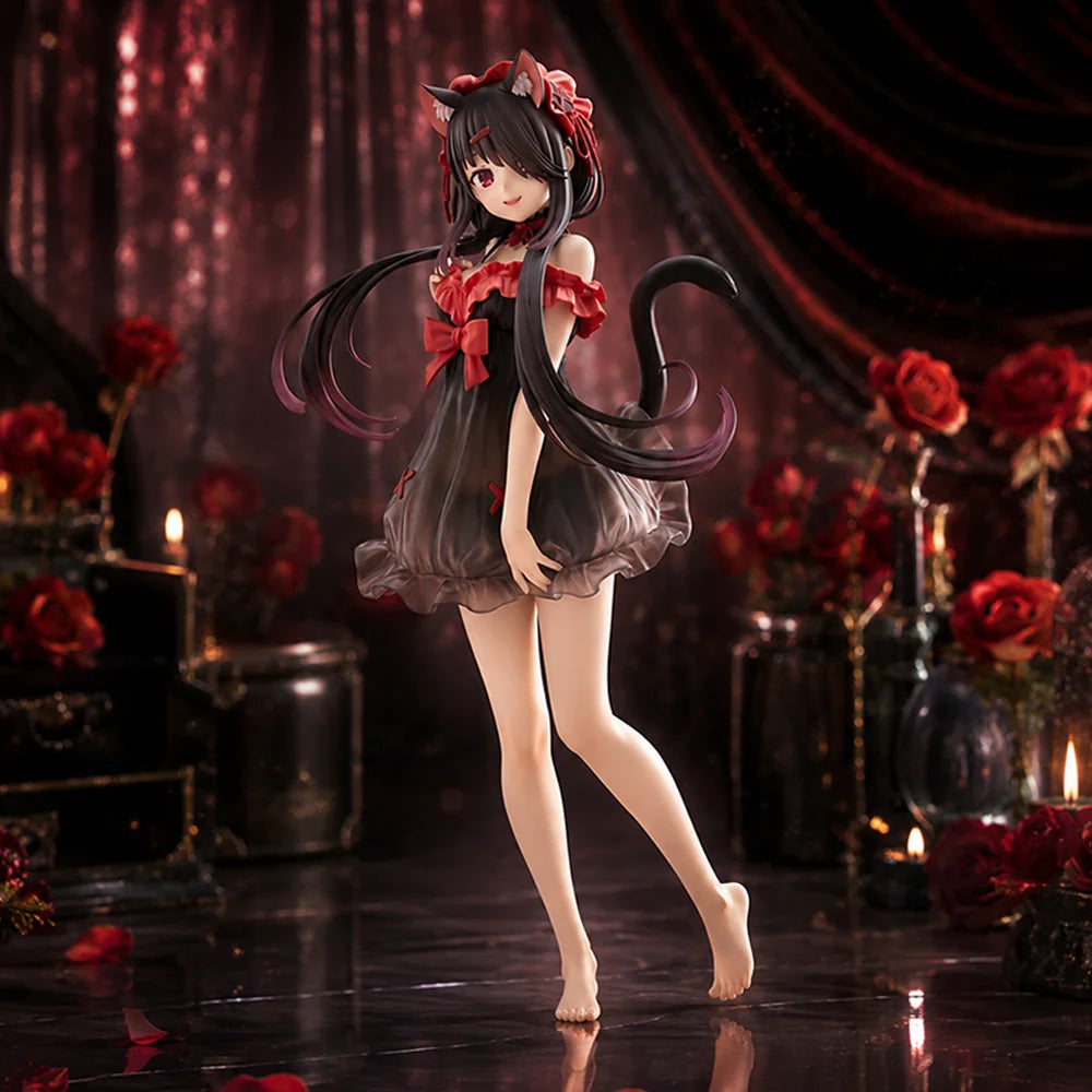 1pc Dark Demon Maid Figure Model, Anime Atmosphere Desk & Car Decor Collectible Statue, Ideal Gift for Birthdays & Holidays.
