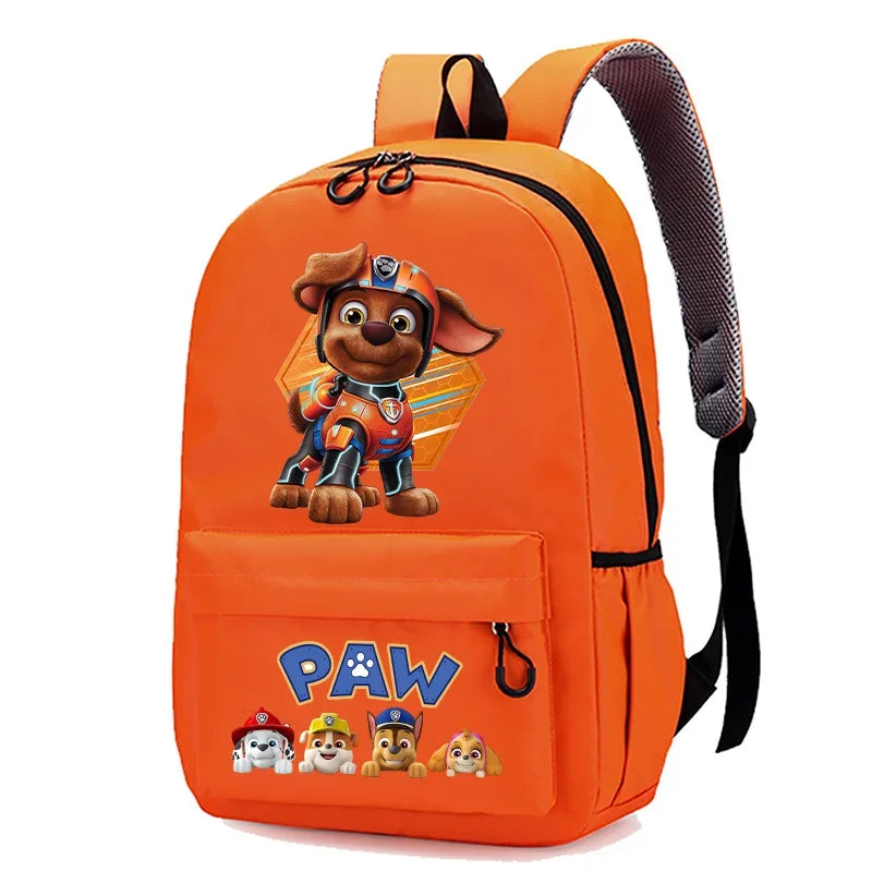 Paw Patrols Backpack Cute Anime Chase Skye Anime Student School Bag Travel Storage Bags Marshall Fashion Casual Knapsack Gift