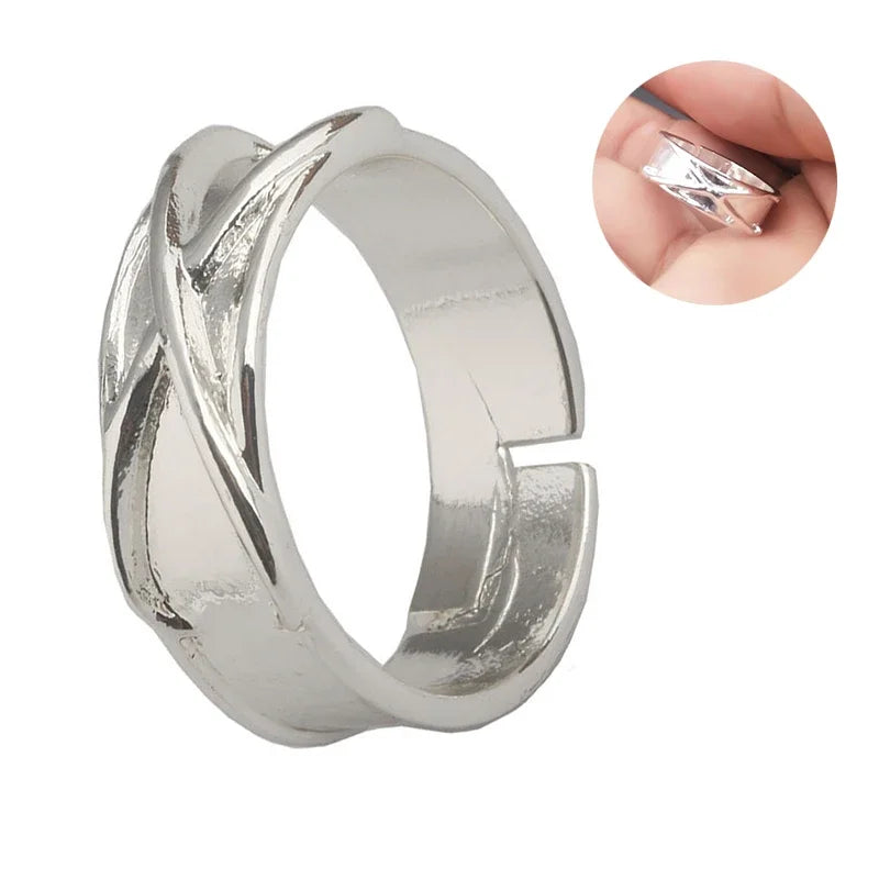 Anime Goku Black Kakarotto Time Ring Cosplay Costumes Metal Rings Adjustable Unisex Men Prop