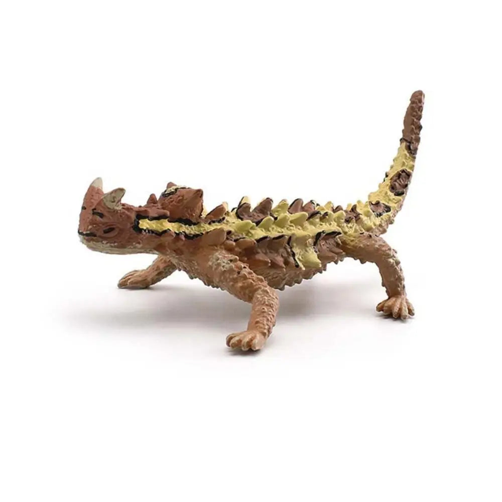 Simulation Lizard Model Figurines Miniature Educational Reptile Animals Figures Congnitive Static Gecko Figure Birthday Gift