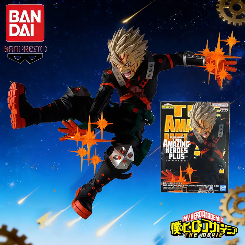 Anime MHA Figure Midoriya Izuku Action Figurine Bakugou Katsuki figure Combat style Model Collection doll Toy Boys Girls Gifts