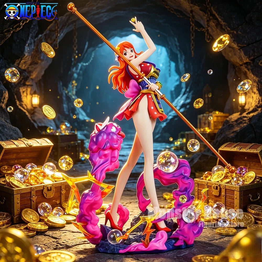 30cm/11.81in Anime ONE PIECE Figure Nami Action Figures Pvc Statue Desktop Ornamen Collection Model Toys Gifts