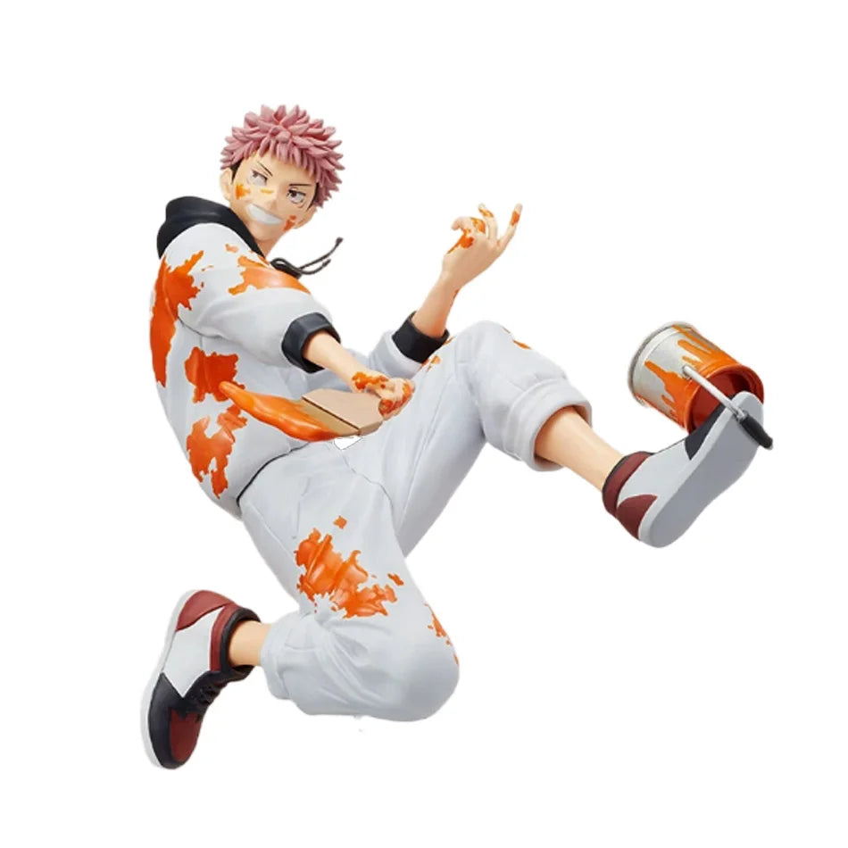 Anime Merch Bandai Original Jujutsu Kaisen GRAFFITI BATTLE Fushiguro Megumi Kugisaki Nobara Panda Gojo Satoru Anime Figure Toy