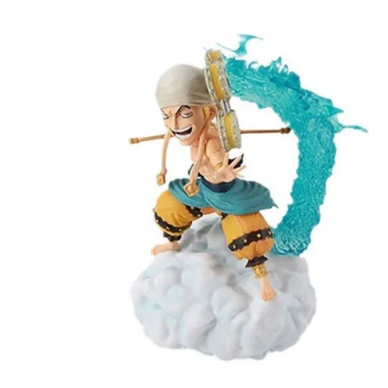 10cm/3.93in Anime ONE PIECE Figure Enel Action Figures Pvc Collection Model Toys for Gifts
