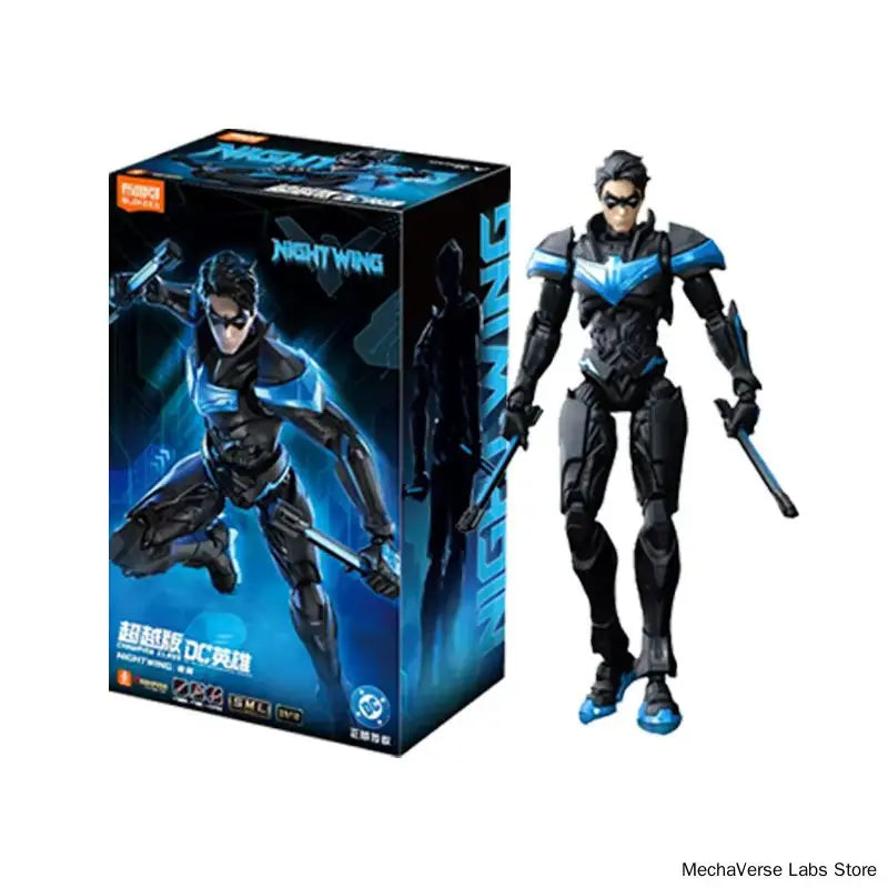 Blokees Dc Universe Champion Class Building Model Kit Superman Harley Quinn Nightwing Batman Beyond Diy Collectible Action Figur