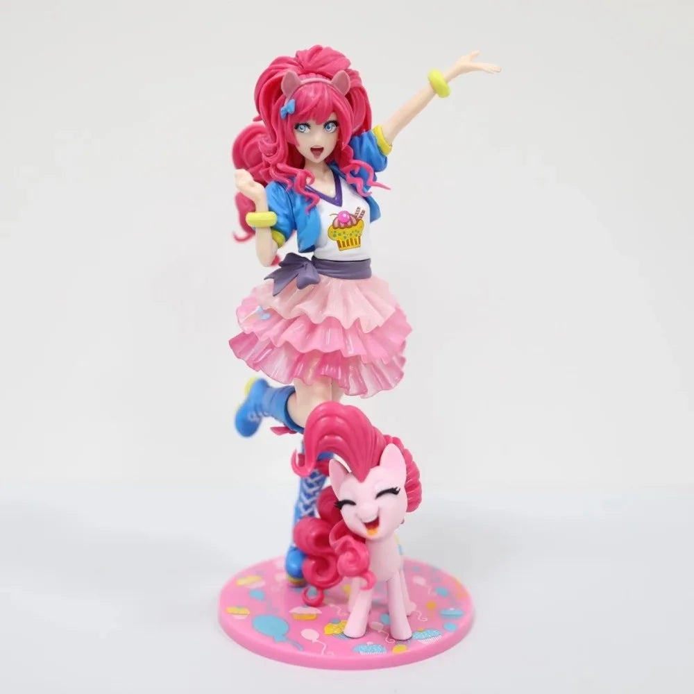 20-22cm Anime My Little Pony Figure Twilight Sparkle/Rainbow Dash/Apple Jack/Hatsune Miku Action Figures PVC Collection Toy Gift
