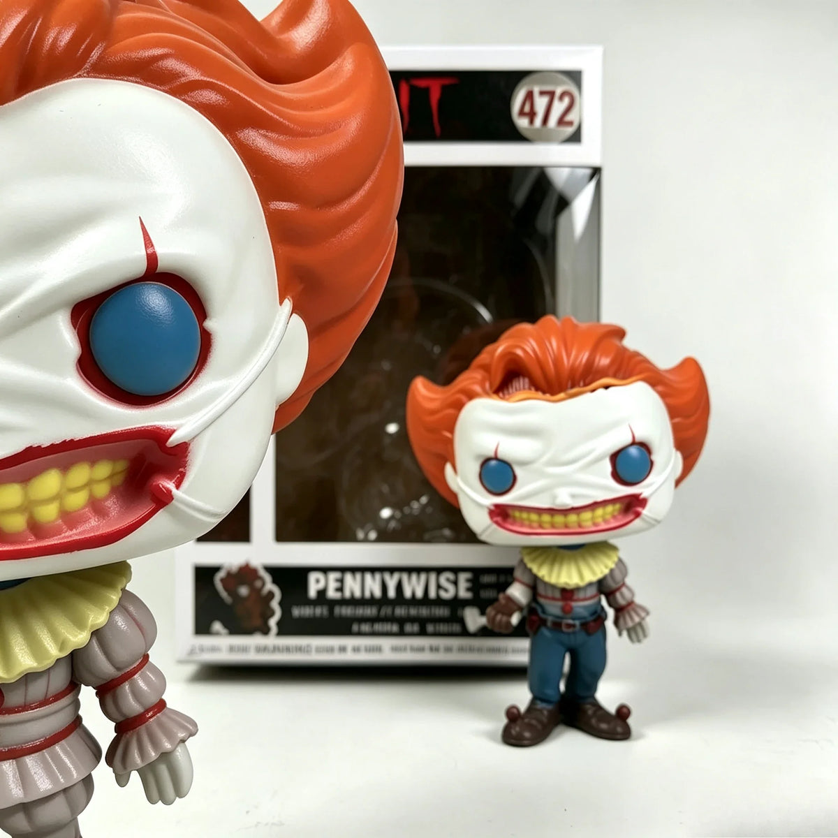 Halloween Horror Pop Style Figure Set 6Pcs Joker Pennywise Chucky Scary Clown Collectible Party Decor Gift