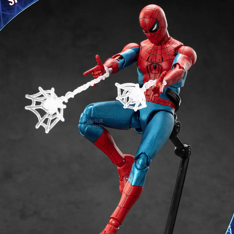 ZD Toy Spider-Man Brand New Day Spider Man PS4 Peter Parker Gold Black Red Iron Spider Hobie Brown Action Figure Toys Model Gift