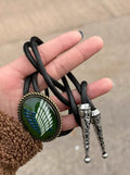 Anime Attack on Titan Shingeki No Kyojin Eren Jaeger Mikasa·Ackerman Hange Zoe Levi Ackerman Cosplay Noctilucence Necklace Prop