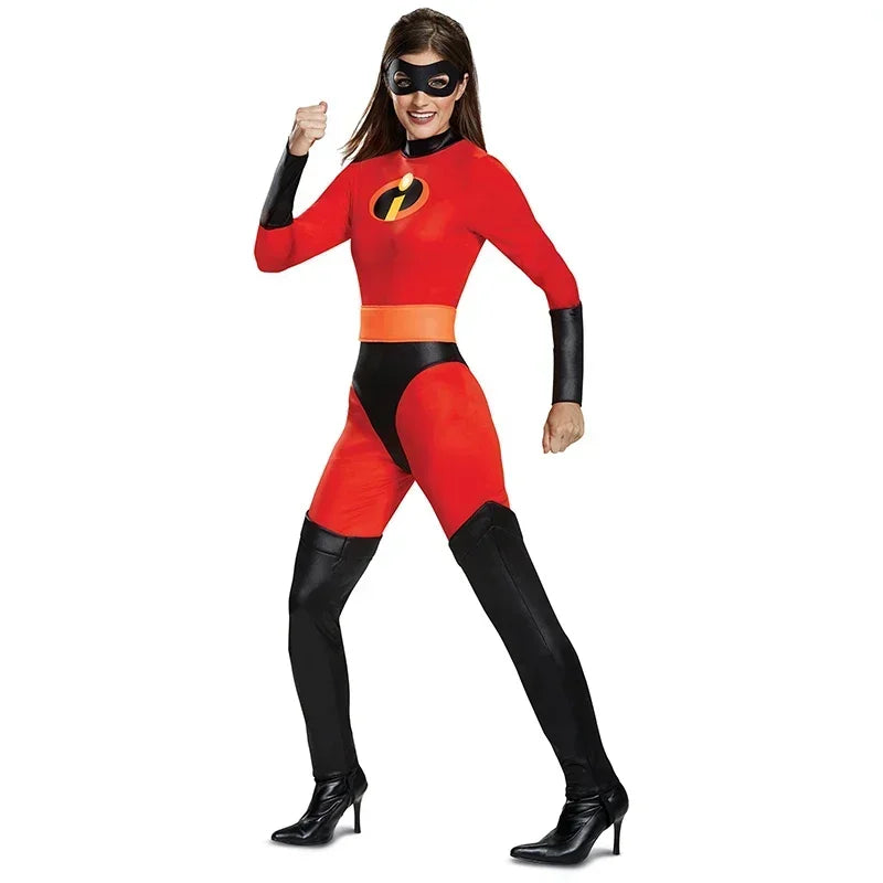 Violet Dash Kids Cosplay Jumpsuit Adult Superhero Family Costume For Halloween Carnival Baby Jack Costume