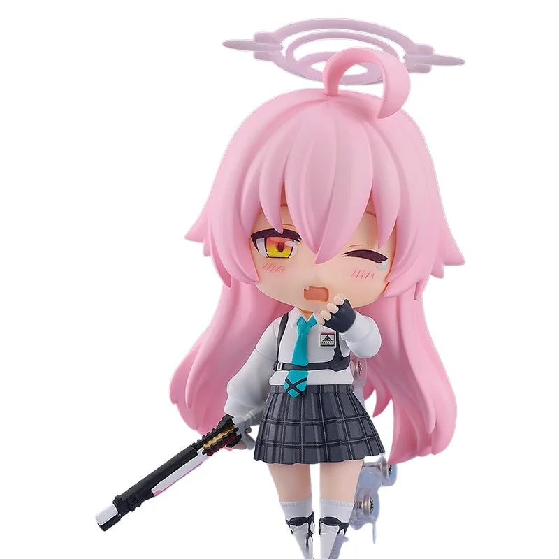 Blue Archive Takanashi Hoshino Cute Chibi PVC Figure Desktop Ornament Anime Game Collectible Birthday Gift Otaku Fans surprise