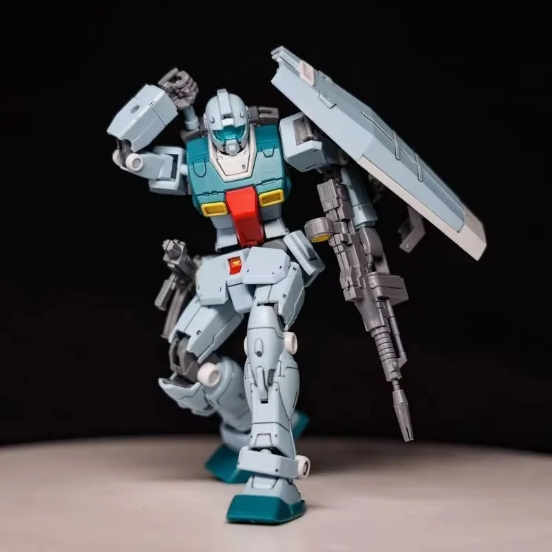 GK HG 1/144 Cucuruz Doan's Island Gm Sleggar Mecha Assembly Model Kit Action Figures Desktop Decoration Doll Collectible Toys