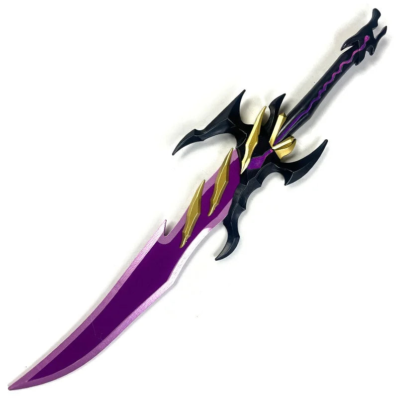 Solo Leveling Kanata Sword Mizushino Shun Anime Cosplay Prop Wooden Ninja Knife Real Size Japanese Katana Samurai Sabre Toy Gift