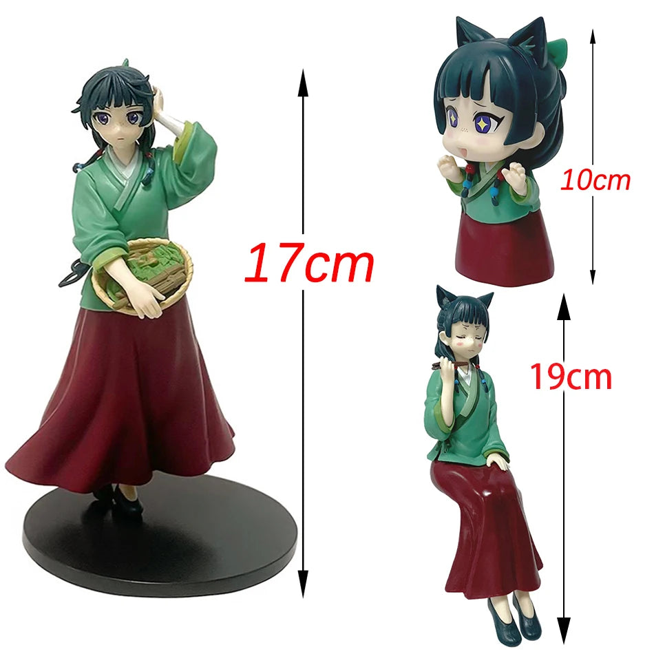 Anime The Apothecary Diaries BANPRESTO Q-version Figure Model PVC Model Collectible Ornaments Dolls Toys Holiday Gift In Stock
