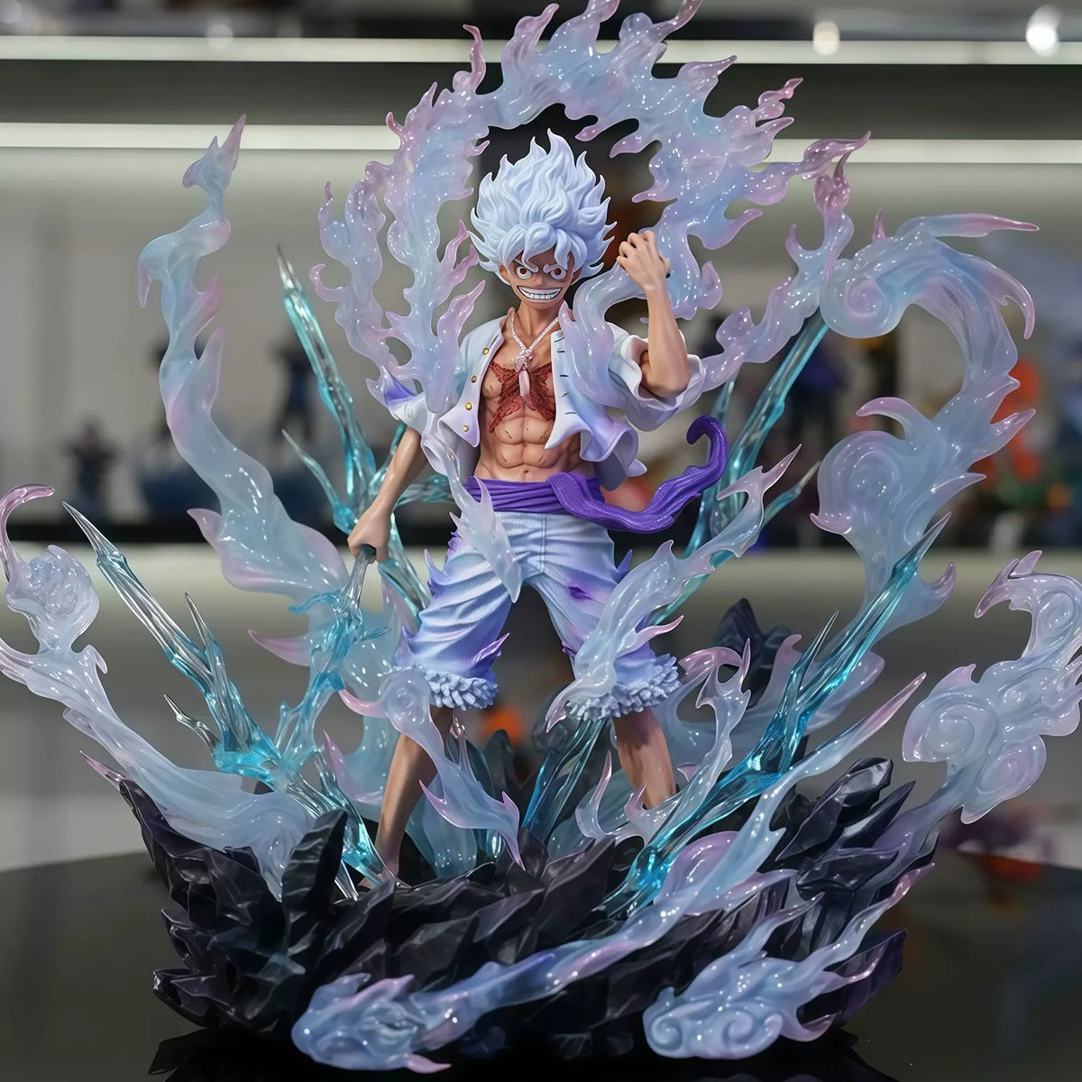 Nika Luffy One Piece Anime Action Figures Trendy Toy Pvc Static Statue Model Ornament Desktop Decor Collection Peripheral Gifts
