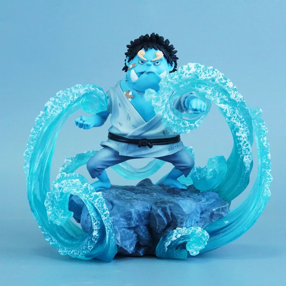 14.5cm/5.71in Anime One Piece Figure Jinbe Action Figures Pvc Statue Desktop Ornamen Collection Model Toys Gifts