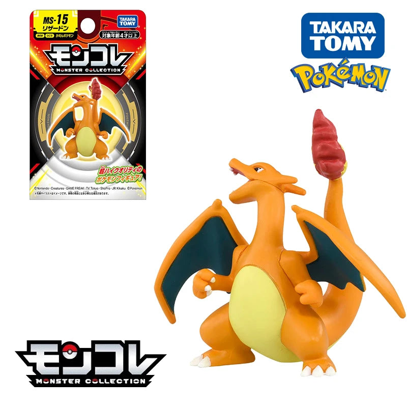 Original Pokemon POKE BALL Charizard Tinkaton Figure Toys Anime Blastoise Venusaur Ash Ketchum Leon Chien Pao PVC Model Doll