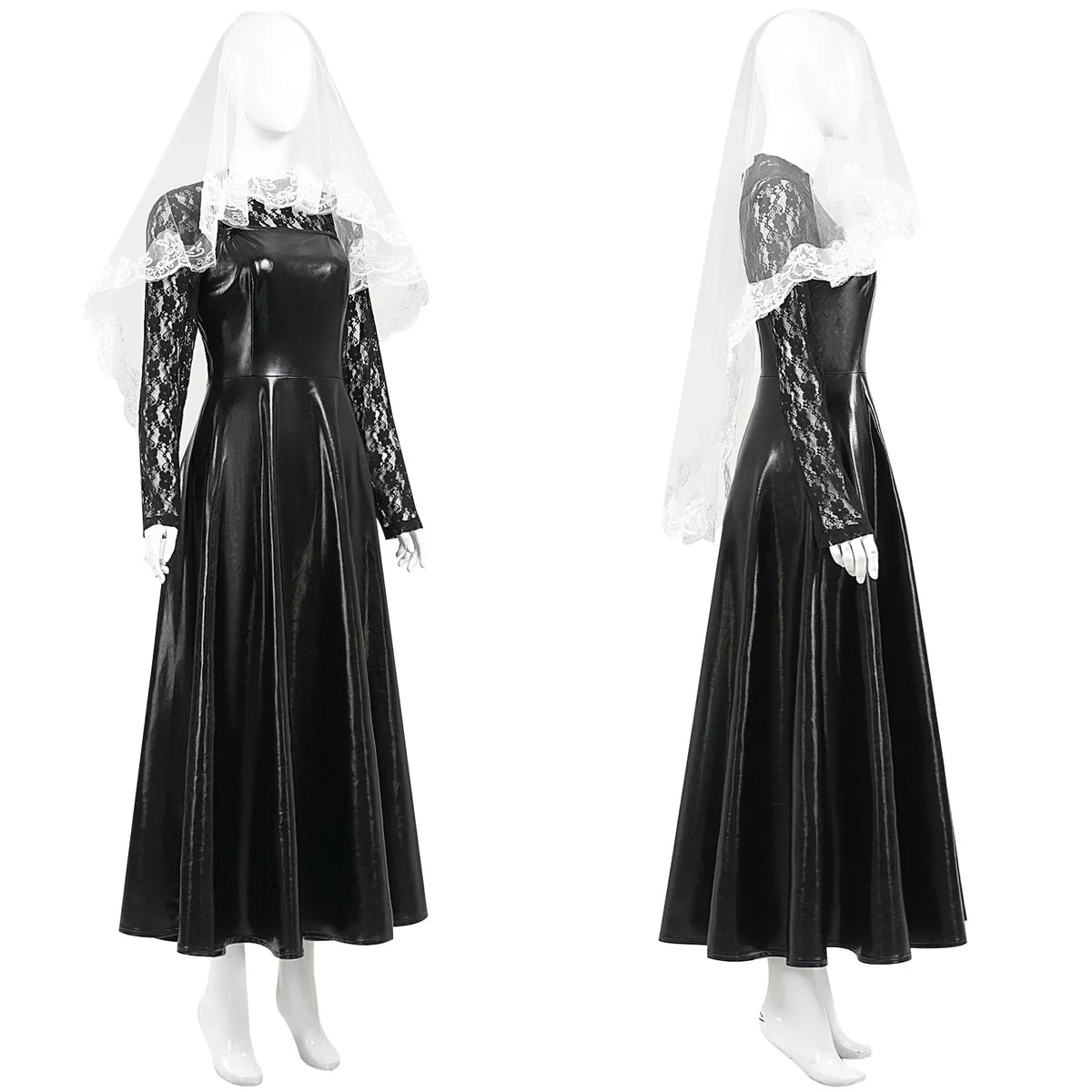 Osaragi Cosplay Anime Sakamoto Days Costume Wig Dress Veil Coat Outfit Women Assassin Shishiba Halloween Carnival Full Set