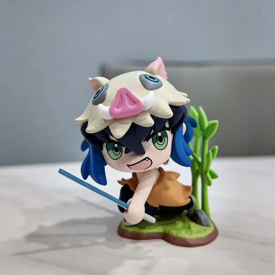 Bandai Anime Demon Slayer Figure Model Juuni Kitsuki Akaza Battle Figure Kimetsu No Yaiba Desktop Decoration Collection Gift