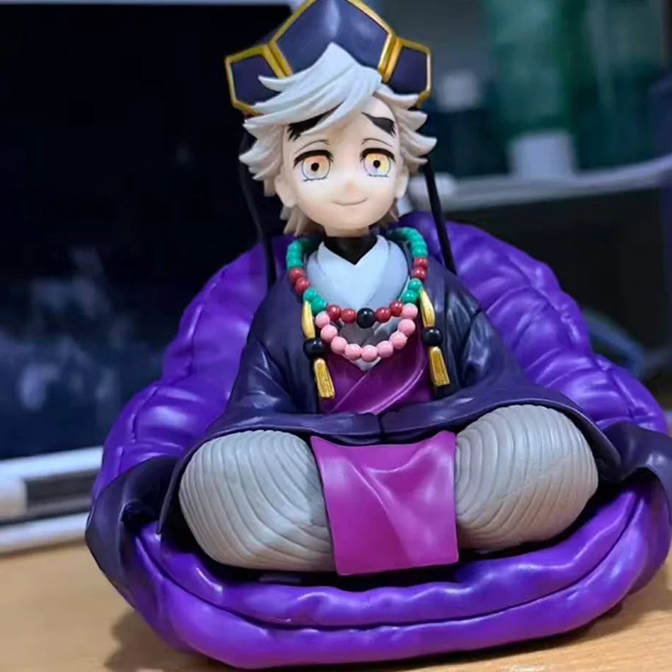 Hot Anime Demon Slayer Douma Premium Chokonose Noodle Stopper Anime Figure Action Figures Collection PVC Model Toys