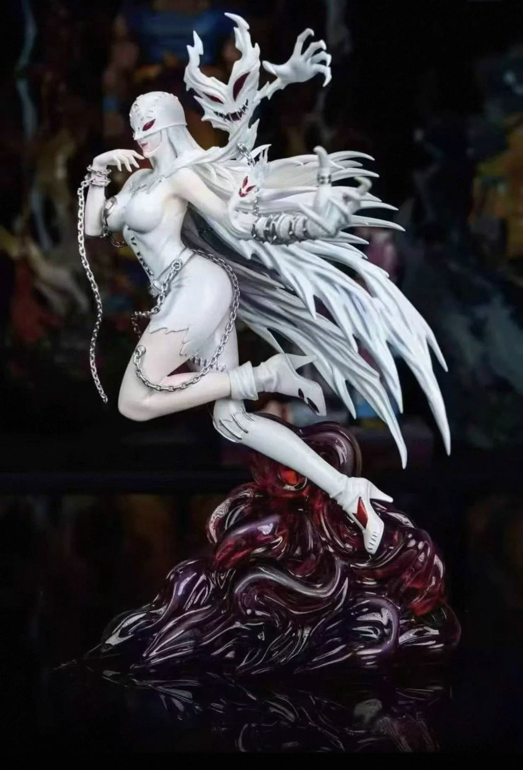 Lady Devimon Digimon Adventure Gk Resin Statue Anime Collectible Figure Desktop Decoration Birthday Gift For Adult Fans