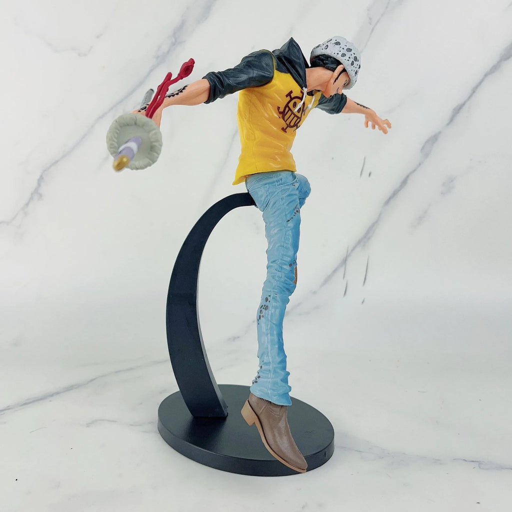 Anime One Piece Figure Trafalgar D Water Law Pvc Collection Action Figure Model Dolls Toys Gift