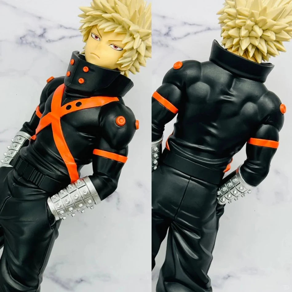 Hot My Hero Academia Bakugou Katsuki Midoriya Izuku Todoroki Shouto Toga Himiko Anime Figure PVC Collectible Model Toys Kid Gift