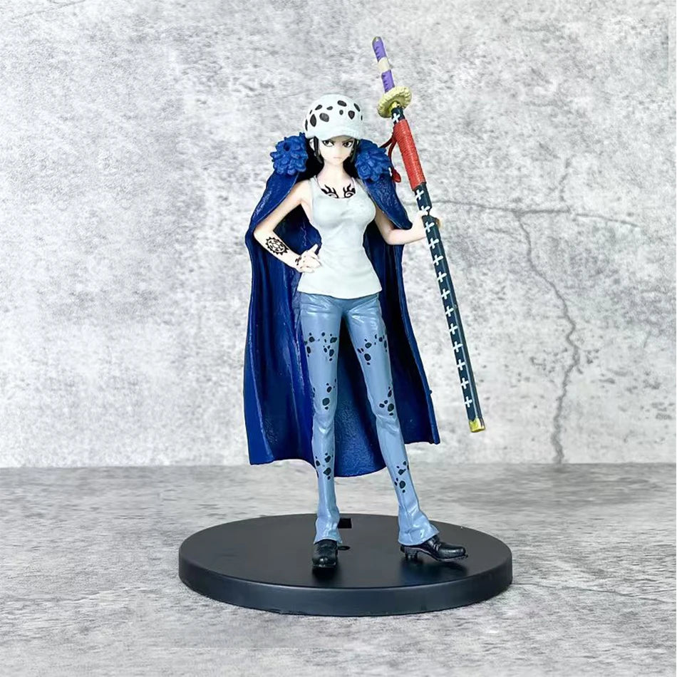 Hot One Piece Anime Figure  DXF EXTRA Trafalgar Law CHANGE PVC Collection Figurine Model Collectible Ornament Holiday Gift Toys﻿
