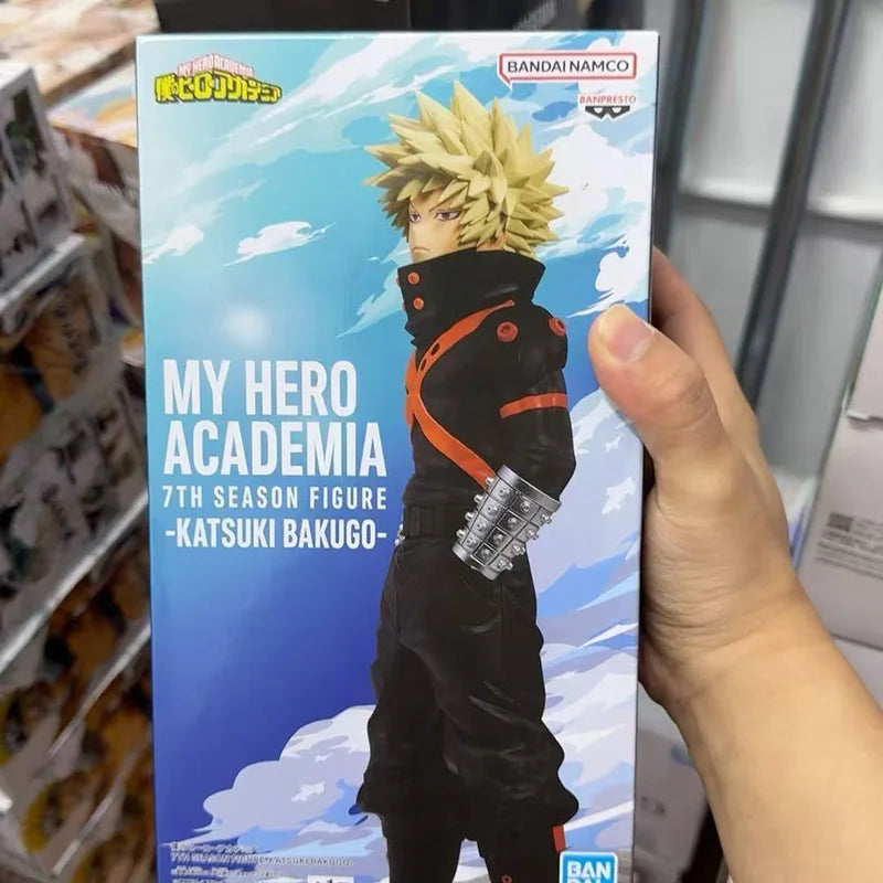 Original Bandai BANPRESTO My Hero Academia 7TH SEASON FIGURE Katsuki Bakugo Figure Anime Model Genuine Boxed Toy
