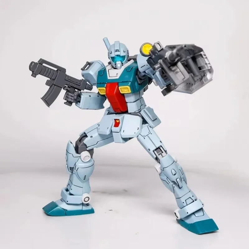GK HG 1/144 Cucuruz Doan's Island Gm Sleggar Mecha Assembly Model Kit Action Figures Desktop Decoration Doll Collectible Toys