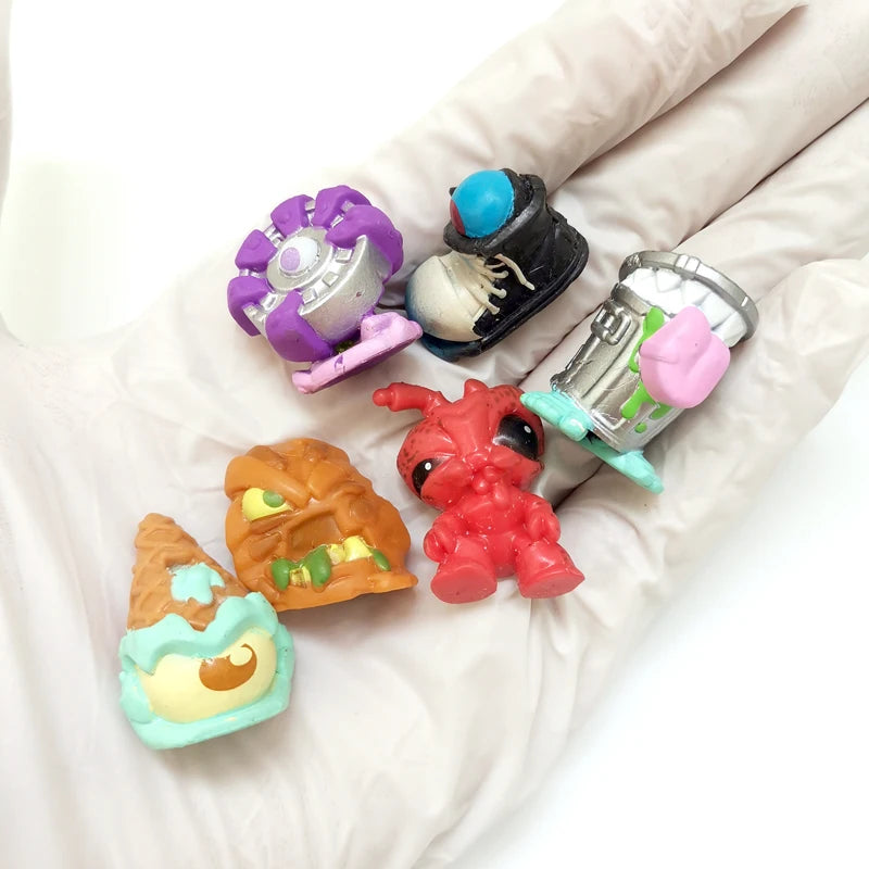 New Arrival 10pcs/lot Anime 3D Trash Figure Ugly Garbege Pack Soft Monster Model Toy Collectible Gift for Young Man Wholesale