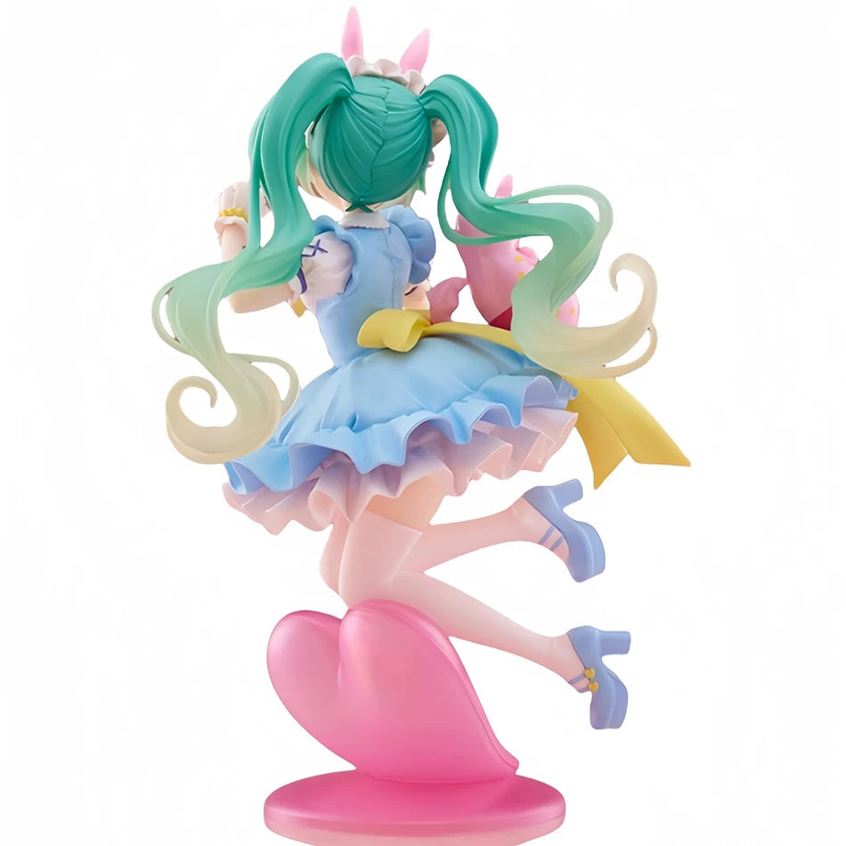 20cm Hatsune Miku Anime Figure Kawaii Fairy Tales Miku Action Figure Lollipop Girl Figurine PVC Collection Anime Model Doll Toys